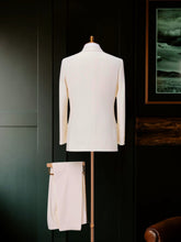 Marzotto White Double Breasted Tuxedo Made to Measure